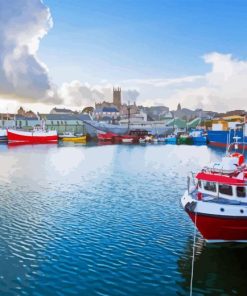 Penzance Harbour Diamond Painting