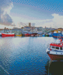 Penzance Harbour Diamond Painting