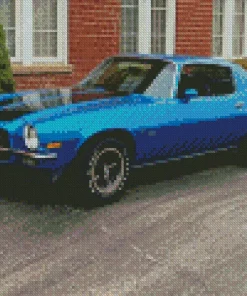 Aesthetic 1972 Camaro Diamond Painting