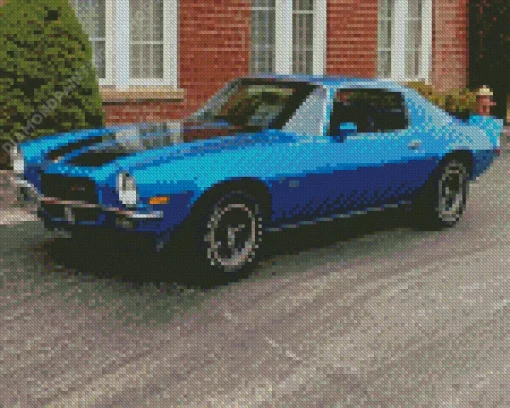 Aesthetic 1972 Camaro Diamond Painting