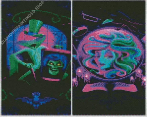 The Haunted Mansion Diamond Painting