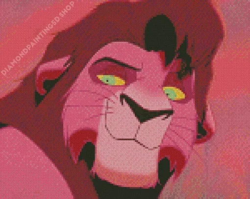 Aesthetic Kovu Diamond Painting