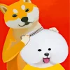 Barber Shiba Inu Diamond Painting