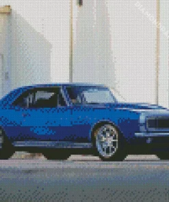 Blue 1967 Camaro Diamond Painting