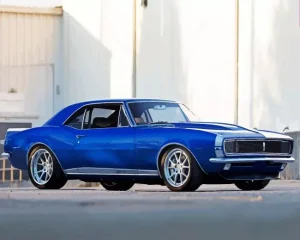 Blue 1967 Camaro Diamond Painting