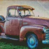 Classic Chevy Truck Diamond Painting