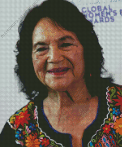 Dolores Huerta Diamond Painting