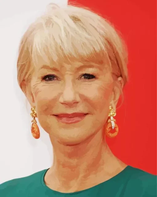 Helen Mirren Diamond Painting