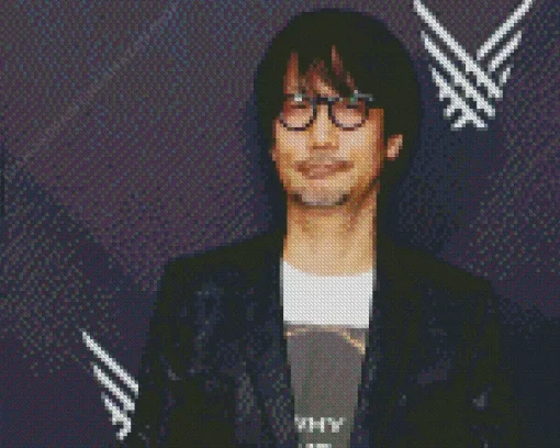 Hideo Kojima Diamond Painting