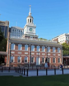 Independence Hall Diamond Painting