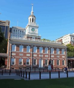 Independence Hall Diamond Painting