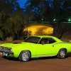 Green Mopar Diamond Painting