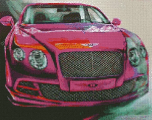 Purple Bentley Diamond Painting