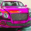 Purple Bentley Diamond Painting