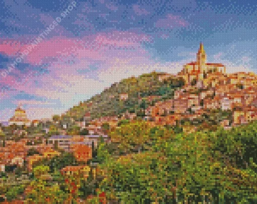 Deruta Town Italy Diamond Painting