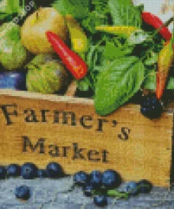 Farmer's Market Diamond Painting