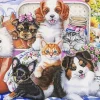 Kittens And Puppies Diamond Painting