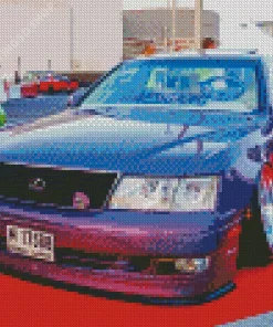 Purple Lexus ls400 Diamond Painting