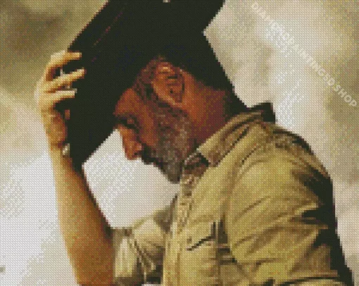 Rick Grimes Diamond Painting