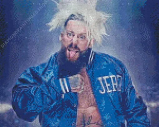 Wrestler Enzo Amore Diamond Painting