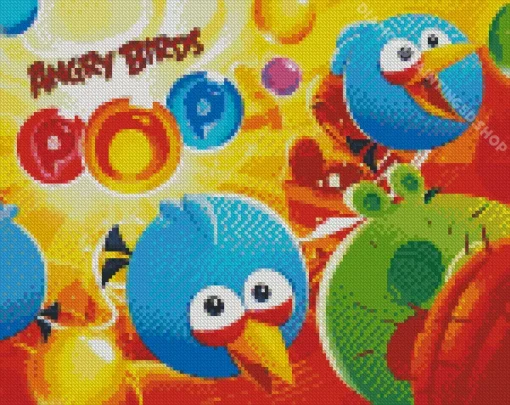 Pop Birds Diamond Painting