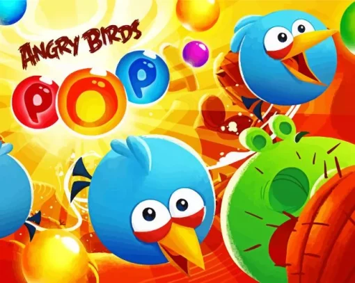 Pop Birds Diamond Painting