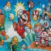 Super Mario Bros 3 Diamond Painting