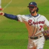 Dansby Swanson Diamond Painting