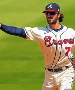 Dansby Swanson Diamond Painting