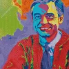 Colorful Fred Rogers Diamond Painting