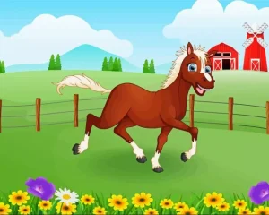 Farm Cartoon Diamond Painting