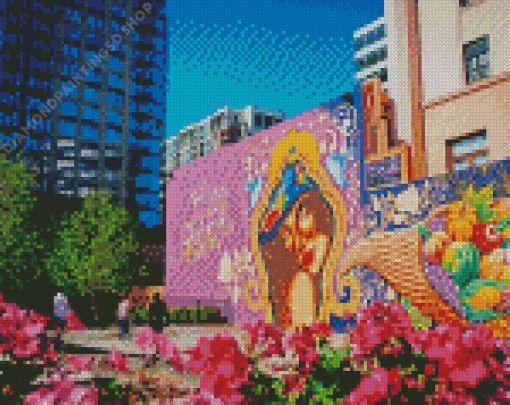 San Jose City Diamond Painting