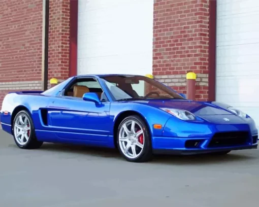 Blue Acura Nsx Diamond Painting