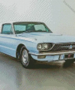 Blue Thunderbird Diamond Painting