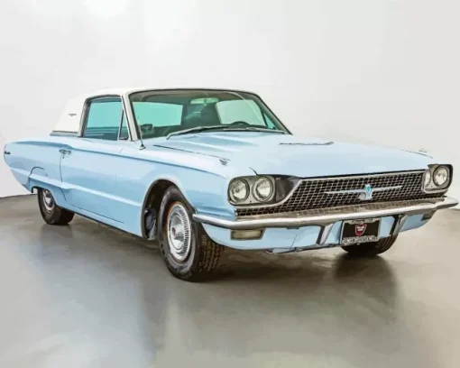 Blue Thunderbird Diamond Painting