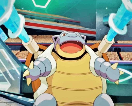 Pokemon Blastoise Diamond Painting
