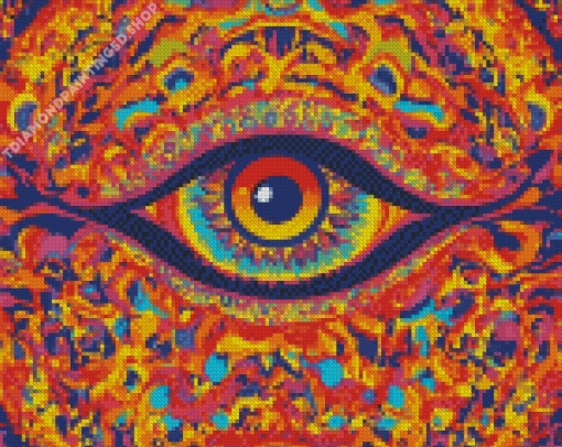 Eye Art Trippy Diamond Painting