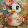 Female Duck Diamond Painting
