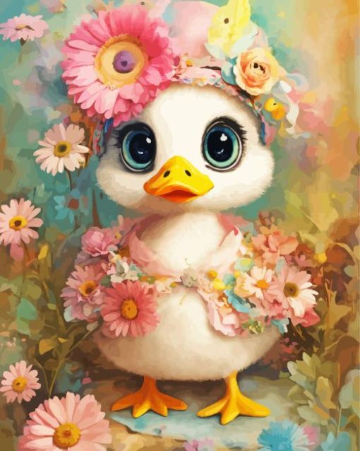Female Duck Diamond Painting
