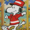 Snoopy Art Diamond Painting