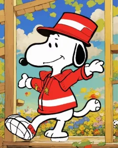 Snoopy Art Diamond Painting