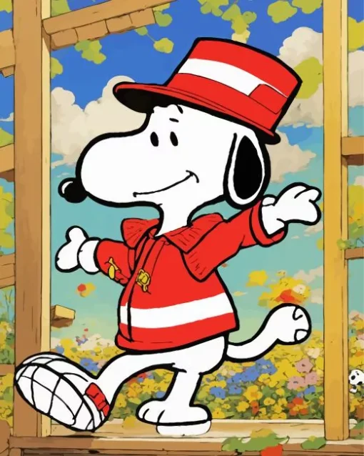 Snoopy Art Diamond Painting