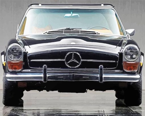Mercedes Benz Car Diamond Painting