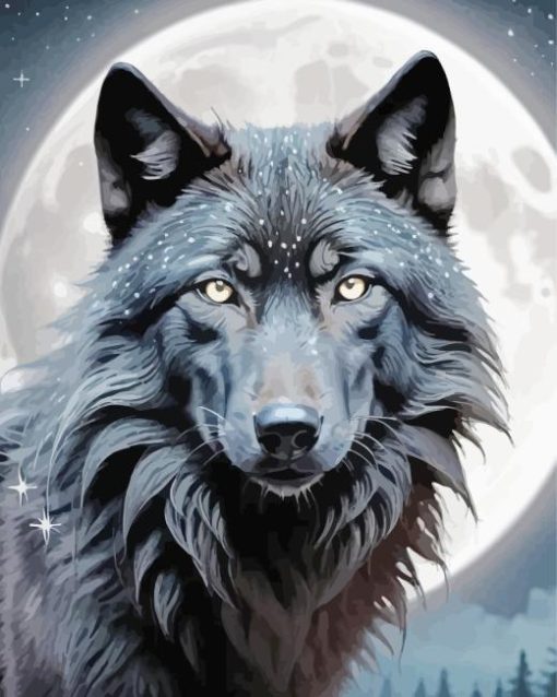 Wolf Art Diamond Painting