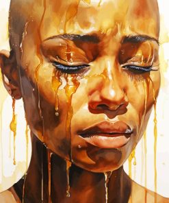 Black Woman Art Diamond Painting