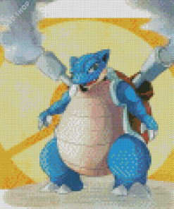 Blastoise Pokemon Go Diamond Painting