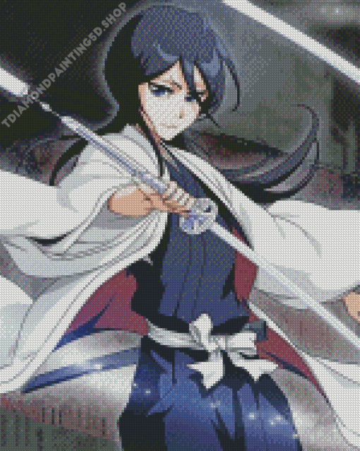 Bleach Anime Rukia Diamond Painting