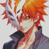 Ichigo Half Hollow Diamond Painting