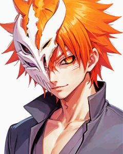 Ichigo Half Hollow Diamond Painting