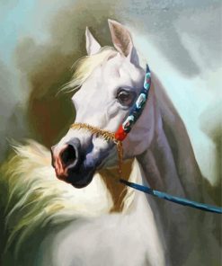 Blond Arabian Horse Diamond Painting
